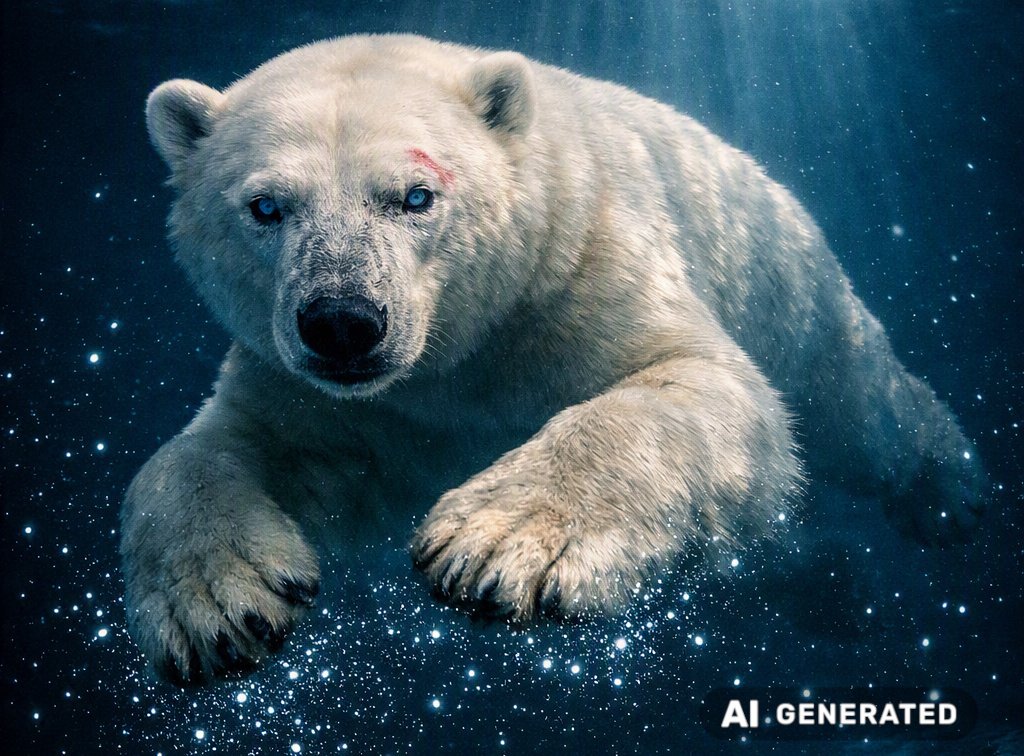 Eisbär AI generated
